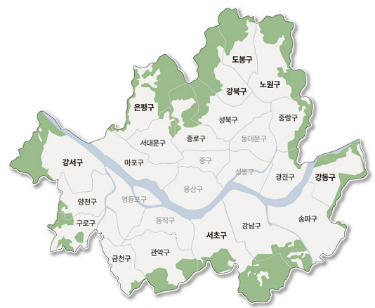서울시 그린벨트 지자체별 근황 24년 8월 현재 기준